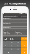 Quadratic Equation Solver screenshot 3