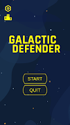 Galactic Defender poster
