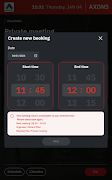 AXONS Booking screenshot 7