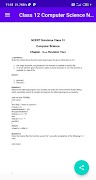 Class 12 Computer Science NCER ภาพหน้าจอ 3