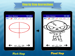 How to Draw Horror Character اسکرین شاٹ 6