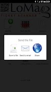 LoMag Ticket scanner - Control screenshot 7