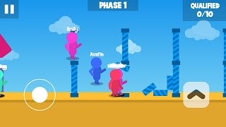 Fall Stickman 2D screenshot 3