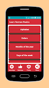 Learn German Basics capture d'écran 1