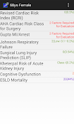 Preop Risk Assessment screenshot 2