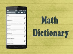 پوستر Math Dictionary
