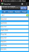 Fancy Text تصوير الشاشة 3