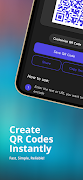QRFusion: QR Code Generator captura de pantalla 2