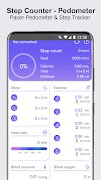 1 Schermata Count My Steps - Step Tracker