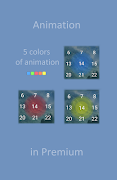 Calendar Widget Month with Age 截圖 7