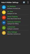 Note 4 Hidden Settings bài đăng