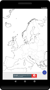 برنامه‌نما Blank Map, Europe عکس از صفحه
