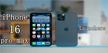 برنامه‌نما iPhone 16 pro max Launcher عکس از صفحه