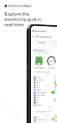 Electricity Maps الملصق