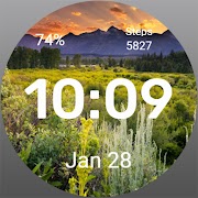 برنامه‌نما Plain WatchFace عکس از صفحه