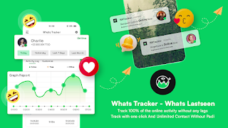 WhatsTracker - App Use Tracker poster