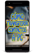 برنامه‌نما Transferir Contactos Tutorial عکس از صفحه