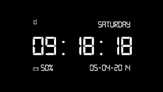 碼頭站數字時鐘 截圖 5