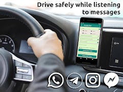 برنامه‌نما Text-to-Speech Message Reader عکس از صفحه