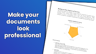 Radar Chart Maker 포스터