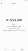 Shortwave Guide screenshot 2