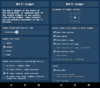 Widgets Système Android capture d'écran 4