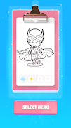 پوستر Superhero DIY