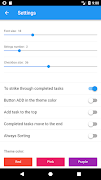 Simple TODO List ภาพหน้าจอ 3