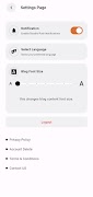Flash Updates - Short News App اسکرین شاٹ 6