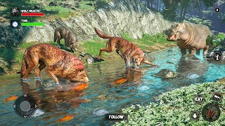 I Am Wild Grey Wolf screenshot 2