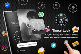 Timer Lock - Photo Lock App capture d'écran 1