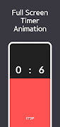 Color Timer - Full Screen Time स्क्रीनशॉट 4