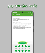 برنامه‌نما OBD2 Codes Fix Lite عکس از صفحه
