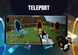 Portal Gun Mod For Minecraft 스크린샷 2