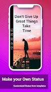 Status Maker - Text on Pic screenshot 2