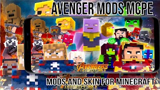 Avenger Mods - Super Hero Mods For Minecraft PE 截图 1