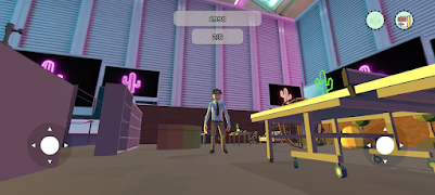 Collect neon cacti in office スクリーンショット 3