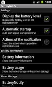 BatteryNotify स्क्रीनशॉट 1
