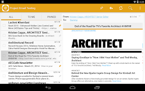 Project Email imagem de tela 2