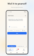 4 Schermata Mail Notes - Quick Email Notes
