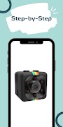 برنامهنما mini camera guide عکس از صفحه