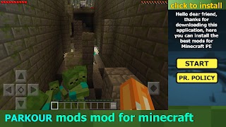 Parkour Mod For MCPE screenshot 1