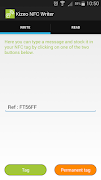 پوستر Kizeo NFC Writer