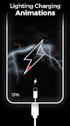 Battery charging animation Fun screenshot 1
