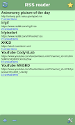 RSS reader Plakat