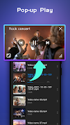 برنامه‌نما HD پخش ویدئو عکس از صفحه
