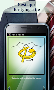 How to Tie a Tie screenshot 1