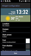 Weather ACE ClockWidget набор скриншот 5