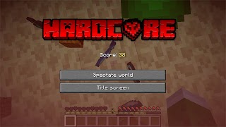 4 Schermata Hardcore Mod for Minecraft