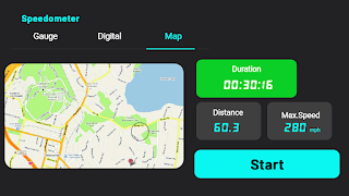 GPS Speedometer, Speed Tracker imagem de tela 5